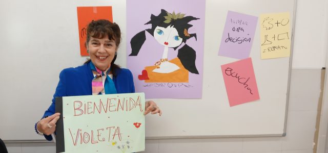Hemos recibido la visita de la escritora e ilustradora Violeta Monreal de la que hemos leído varios libros este curso. Nos enseñó cómo hacer “retratos del alma” y nos regaló [&hellip;]