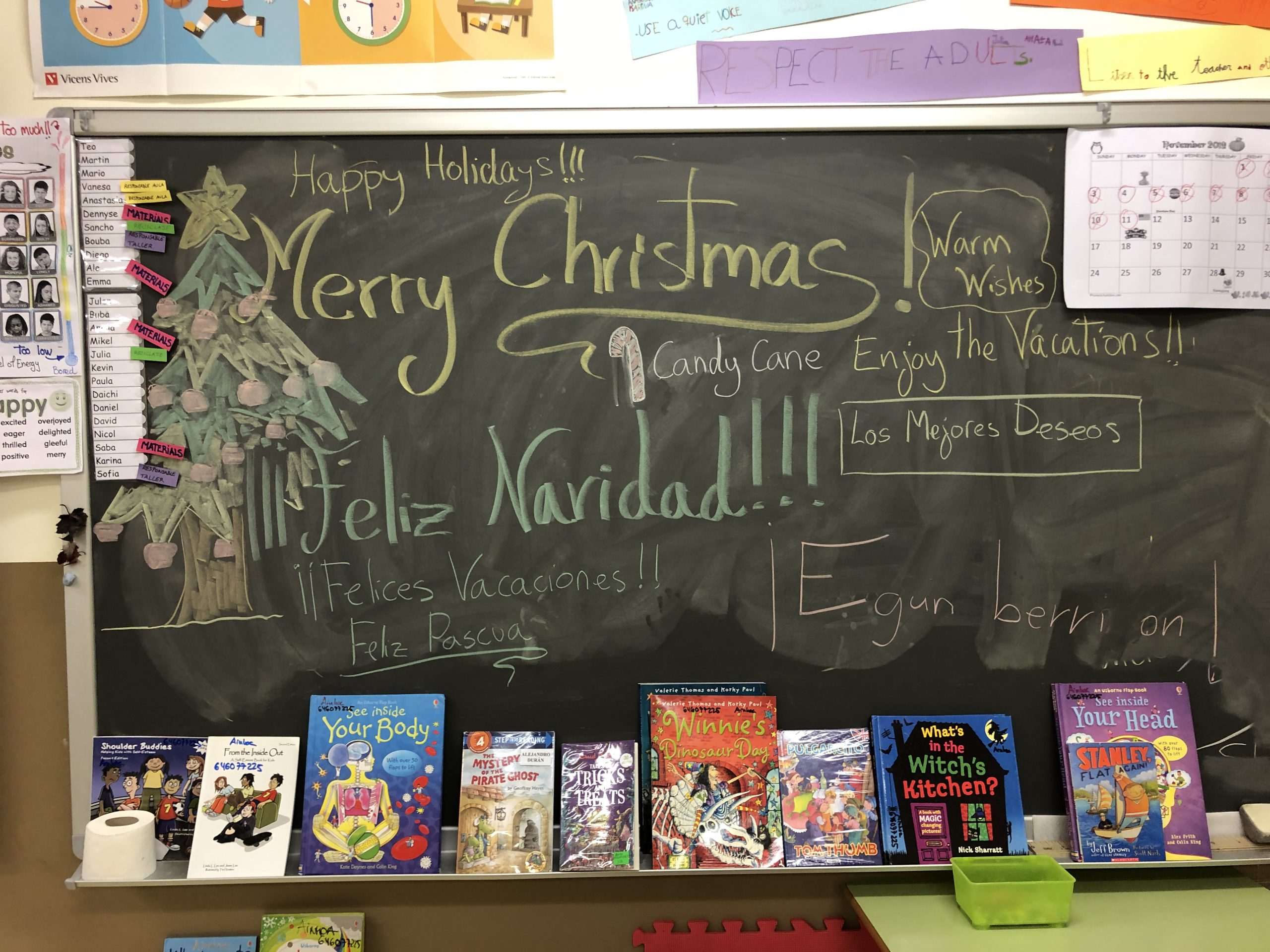 Concurso de Tarjetas de Navidad-Invierno Con motivo de la llegada de las vacaciones de navidad, la escuela está llevando a cabo un concurso de tarjetas en las que participan todos [&hellip;]