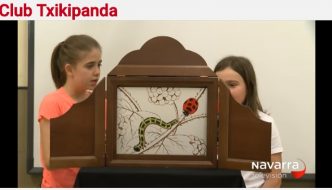 Taller de Kamishibai en Navarra TV